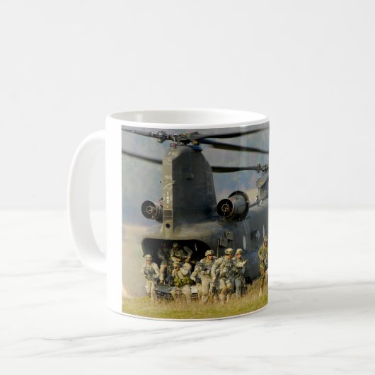 CH-47D CHINOOK KAFFEETASSE (Vorderseite Links)