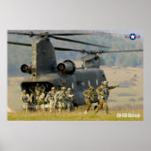 CH-47D CHINOOK POSTER (Vorne)