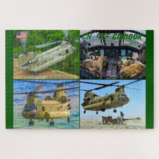 CH-47F CHINOOK (20x30 INCH) Puzzle (Horizontal)