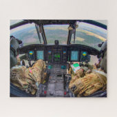 CH-47F CHINOOK COCKPIT (16x20 INCH) Puzzle (Horizontal)