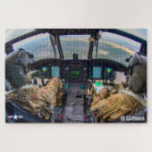 CH-47F CHINOOK COCKPIT (20x30 INCH) Puzzle (Horizontal)