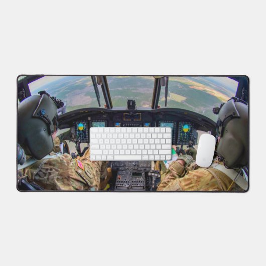 CH-47F CHINOOK COCKPIT SCHREIBTISCHUNTERLAGE (Tastatur & Maus)