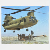 CH-47F CHINOOK FLEECEDECKE (Vorderseite (Horizontal))