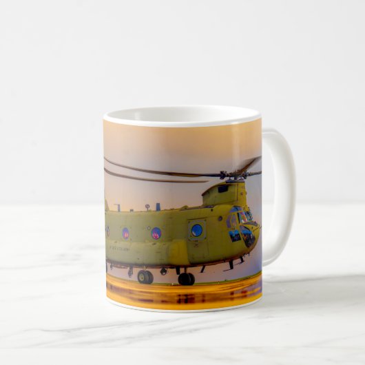 CH-47F CHINOOK KAFFEETASSE (VorderseiteRechts)