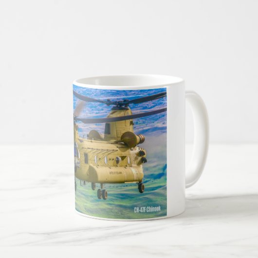 CH-47F CHINOOK KAFFEETASSE (VorderseiteRechts)