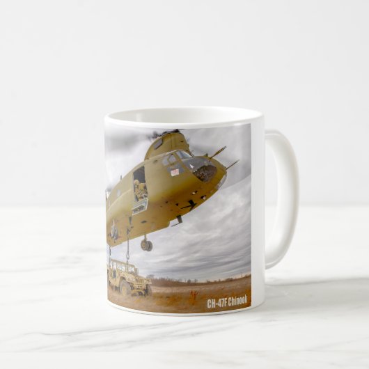 CH-47F CHINOOK KAFFEETASSE (VorderseiteRechts)
