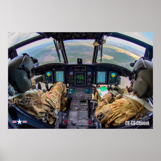 CH-47F CHINOOK POSTER (Vorne)