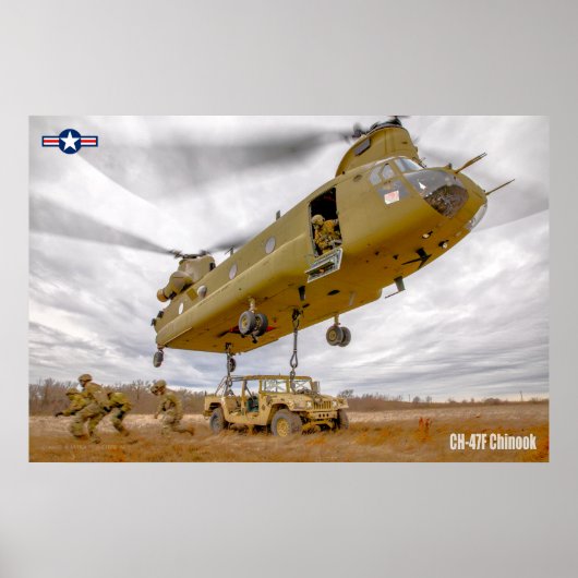 CH-47F CHINOOK POSTER (Vorne)