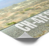 CH-47F CHINOOK POSTER (Ecke)