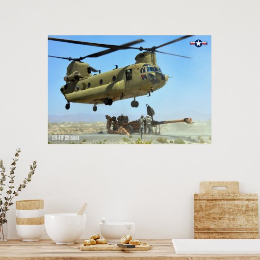 CH-47F CHINOOK POSTER (Küche)