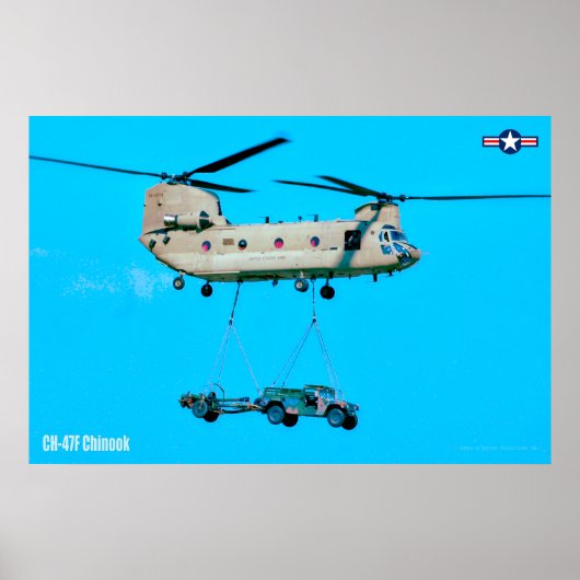 CH-47F CHINOOK POSTER (Vorne)