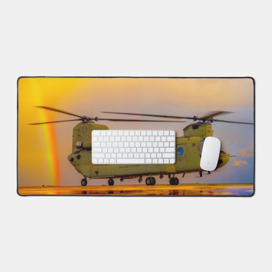 CH-47F CHINOOK SCHREIBTISCHUNTERLAGE (Tastatur & Maus)
