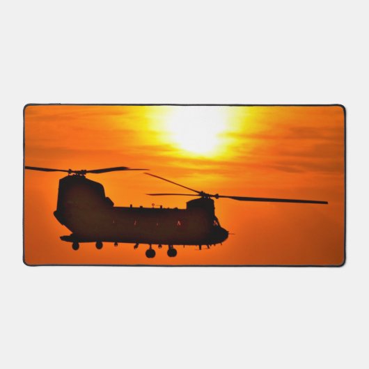 CH-47F CHINOOK SUNSET SCHREIBTISCHUNTERLAGE (Vorderseite)