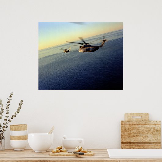 CH-53 Sea Stallions Poster (Küche)