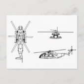CH-53 Seehengst Postkarte (Vorderseite)