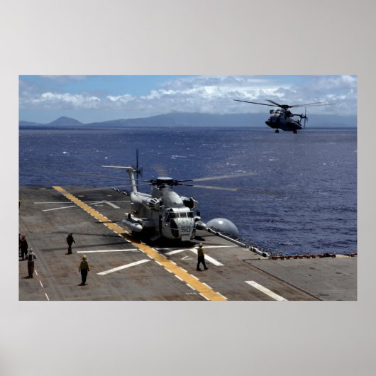 CH-53D A Sea Hengst Poster (Vorne)