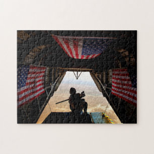 CH-53E SUPER STALLION - FLAG (11x14 INCH) Puzzle