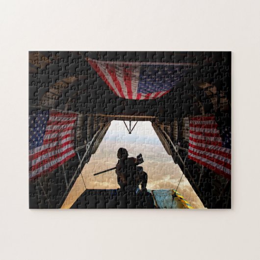 CH-53E SUPER STALLION - FLAG (11x14 INCH) Puzzle (Horizontal)