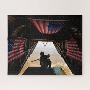 CH-53E SUPER STALLION - FLAG (16x20 INCH) Puzzle