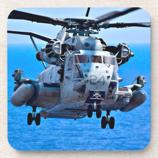 CH-53E SUPER STALLION GETRÄNKEUNTERSETZER (Vorderseite)