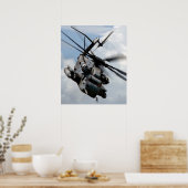 CH-53E Super Stallion Hubschrauber Poster (Küche)
