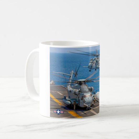 CH-53E SUPER STALLION KAFFEETASSE (Vorderseite Links)