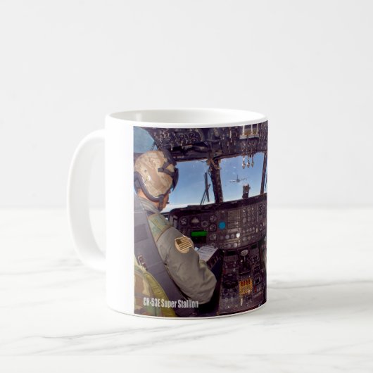 CH-53E SUPER STALLION KAFFEETASSE (Vorderseite Links)