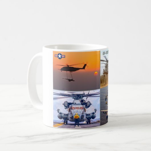 CH-53E SUPER STALLION KAFFEETASSE (Vorderseite Links)