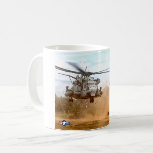 CH-53E SUPER STALLION KAFFEETASSE (Vorderseite Links)