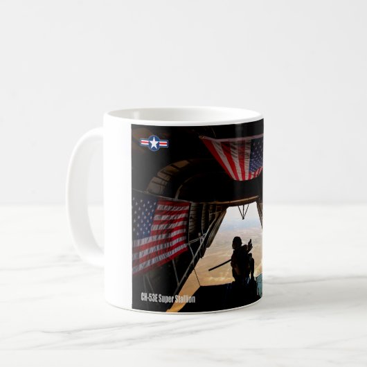 CH-53E SUPER STALLION KAFFEETASSE (Vorderseite Links)