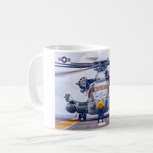 CH-53E SUPER STALLION KAFFEETASSE (Vorderseite Links)