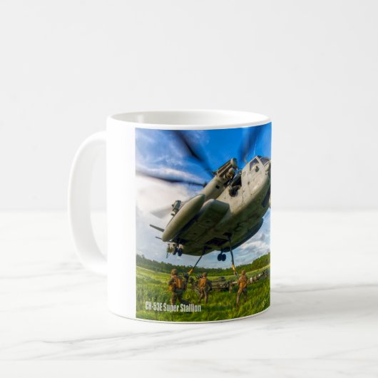 CH-53E SUPER STALLION KAFFEETASSE (Vorderseite Links)