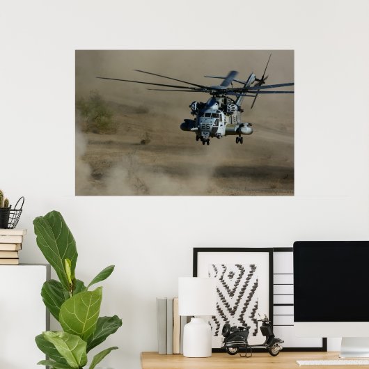 CH-53E Super-Stallion Poster (Heimbüro)