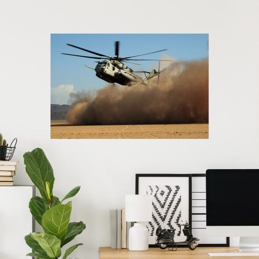 CH-53E Super-Stallion Poster (Heimbüro)