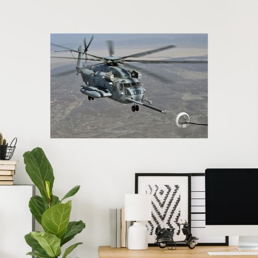 CH-53E Super-Stallion Poster (Heimbüro)