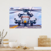 CH-53E SUPER STALLION POSTER (Küche)