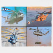 CH-53K KING STALLION FLEECEDECKE (Vorderseite (Horizontal))