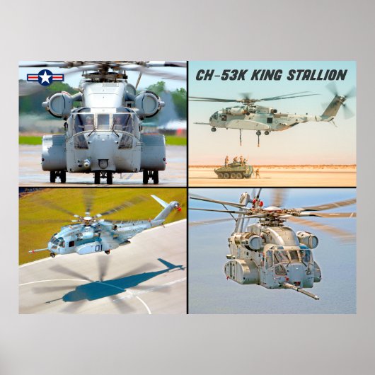 CH-53K KING STALLION POSTER (Vorne)