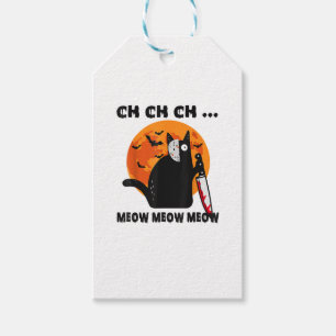 Ch Ch Ch Meow Meow Funny Cat Geschenkanhänger