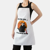 Ch Ch Ch Meow Meow Funny Cat Schürze (InSitu)