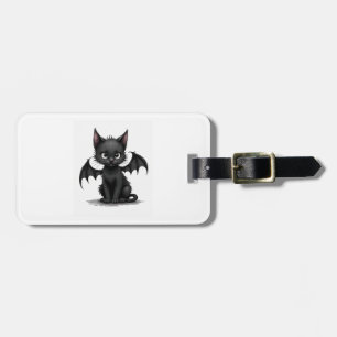 Ch Ch Ch Meow Meow Gruselig Freitag Kostüm Hallowe Gepäckanhänger