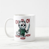 Ch Ch Meow Meow Meow - Cat Movie Horror Kaffeetasse (Links)