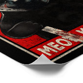 CH CH...Meow Meow Meow Poster (Ecke)