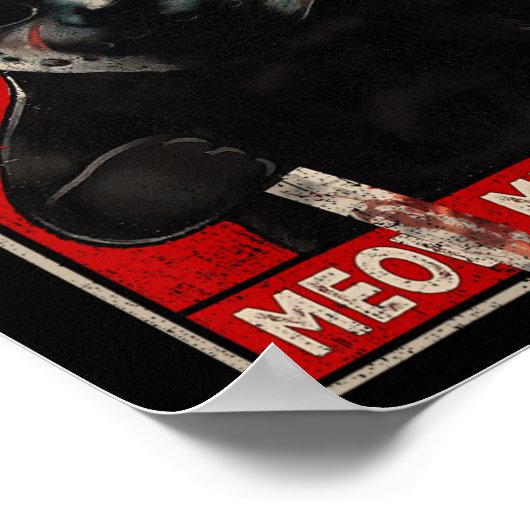 CH CH...Meow Meow Meow Poster (Ecke)