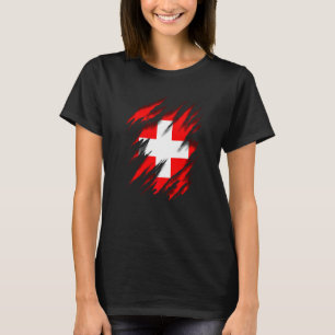 Ch Che Swi Schweiz Flag Schweiz T-Shirt