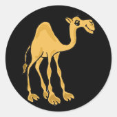 CH-Funny Cartoon Camel Stickers (Vorderseite)