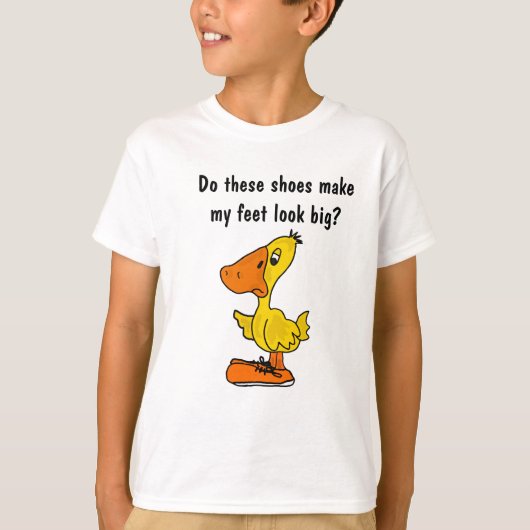 CH - Funny Duck Feet Shirt (Vorderseite)