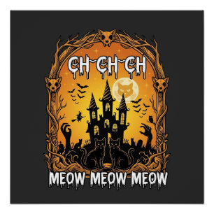 Ch Meow Halloween Spukschloss_1 Poster