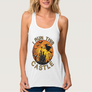 Ch Meow Halloween Spukschloss (2)_1 Tank Top