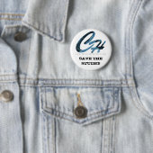CH-SAVE DAS BLAU DES STUDIO-BUTTON-DENIM BUTTON (Beispiel)